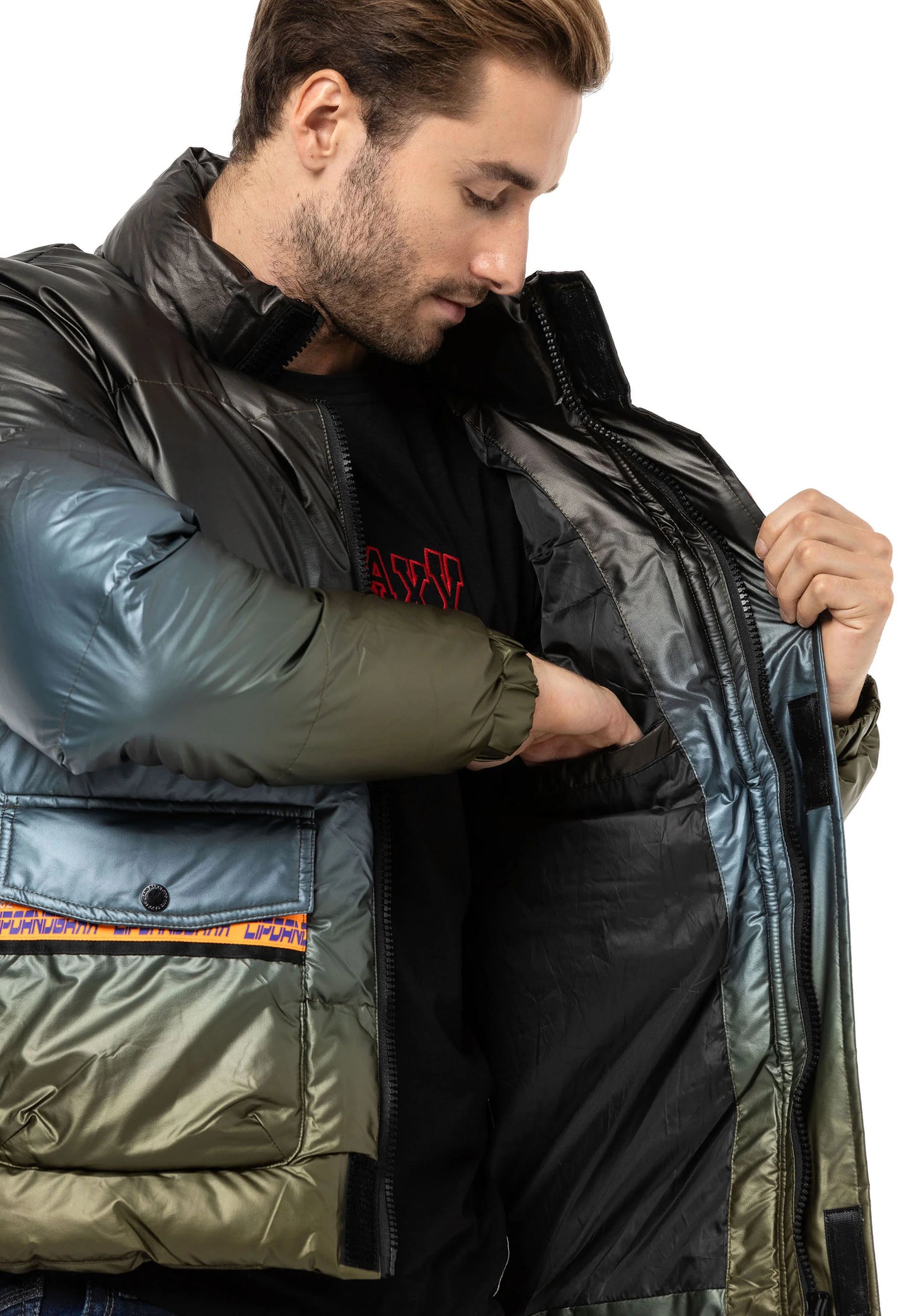 Cipo & Baxx LIONEL Herren Bomberjacke CM221