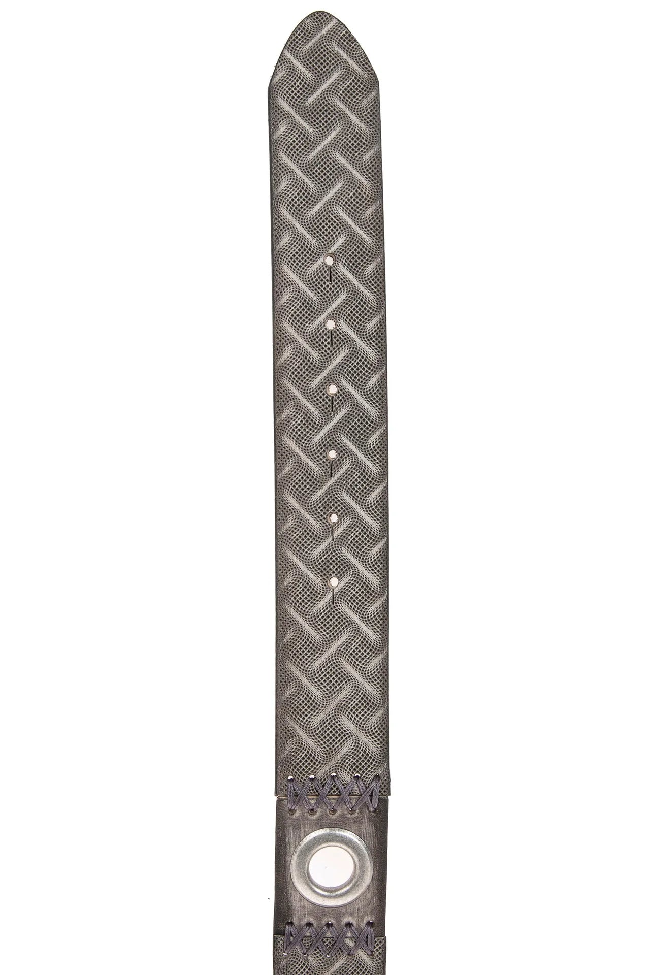 Cipo & Baxx Herren Leder Gürtel CG157 grau