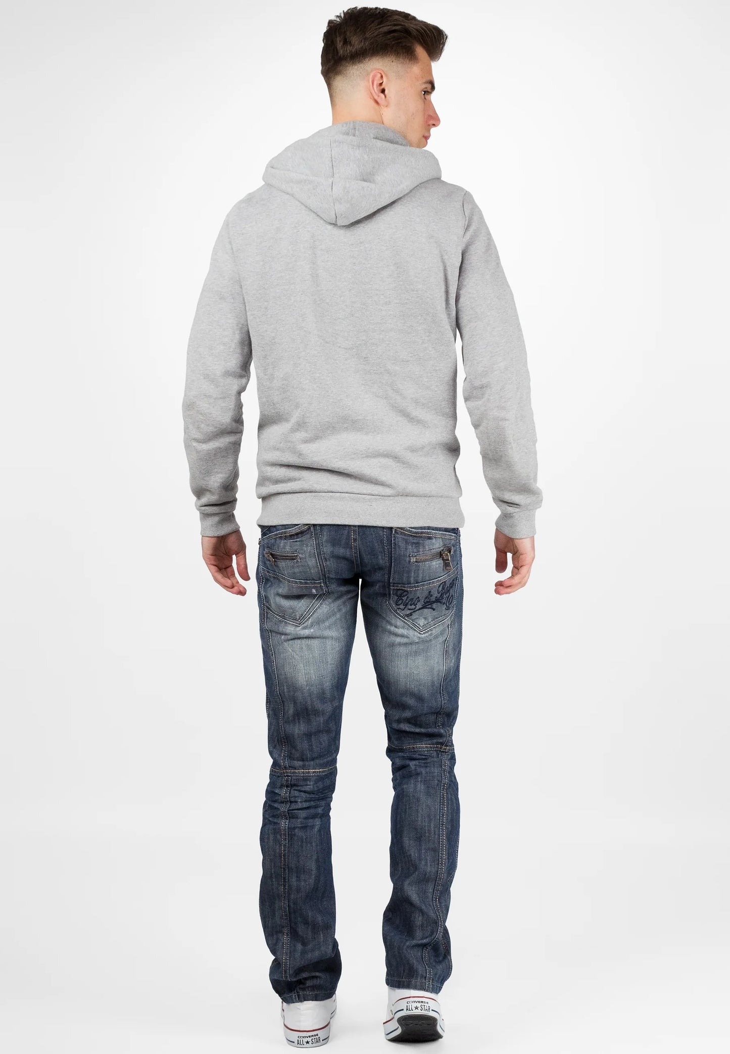 Cipo & Baxx SILVER ZIPP Herren Jeans Denim C-0751