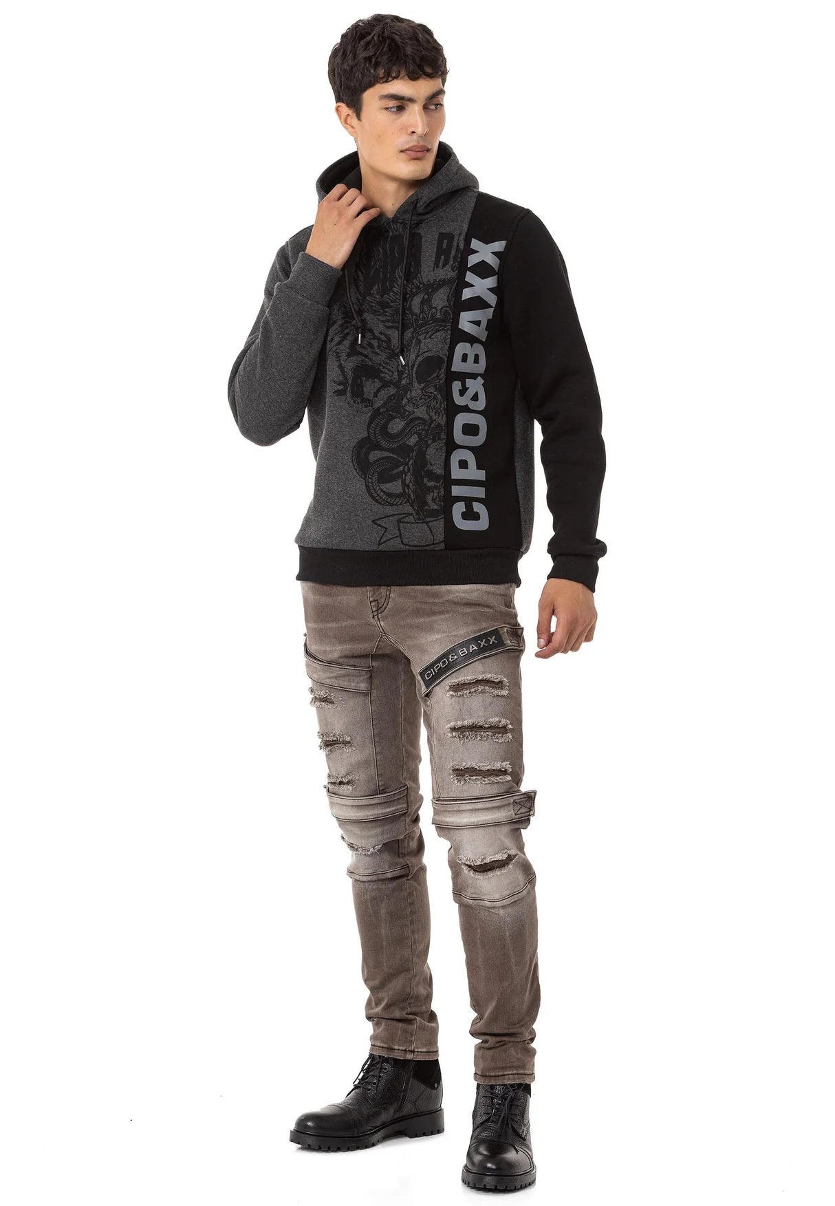 Cipo & Baxx ZERMATT Herren Jeans brown Denim CD555