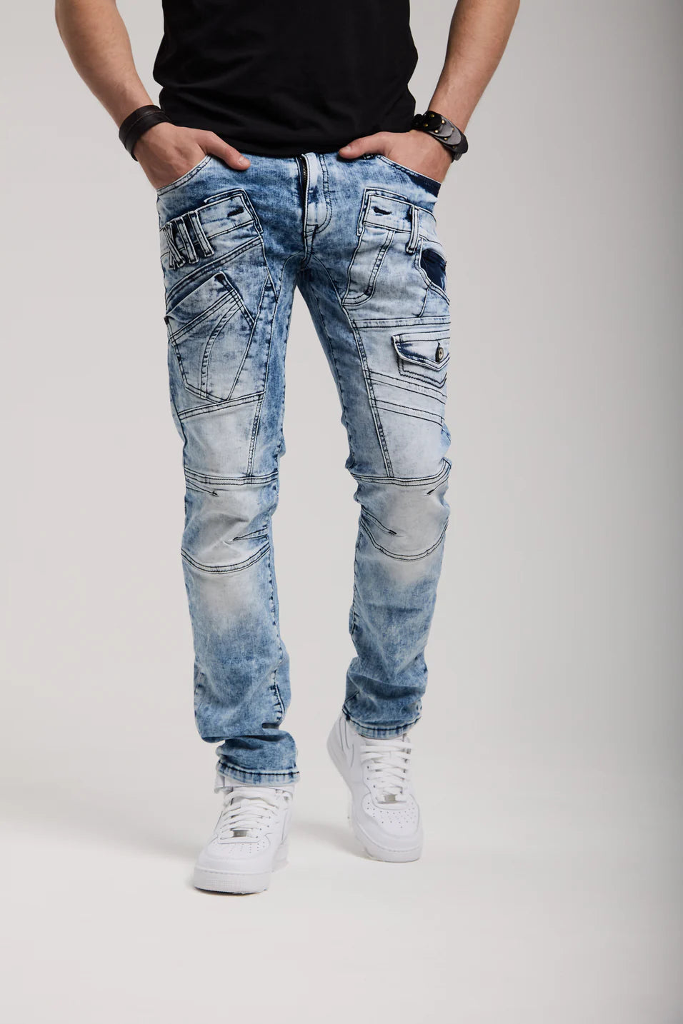 Cipo & Baxx BRANDON  Herren Jeans Denim CD598