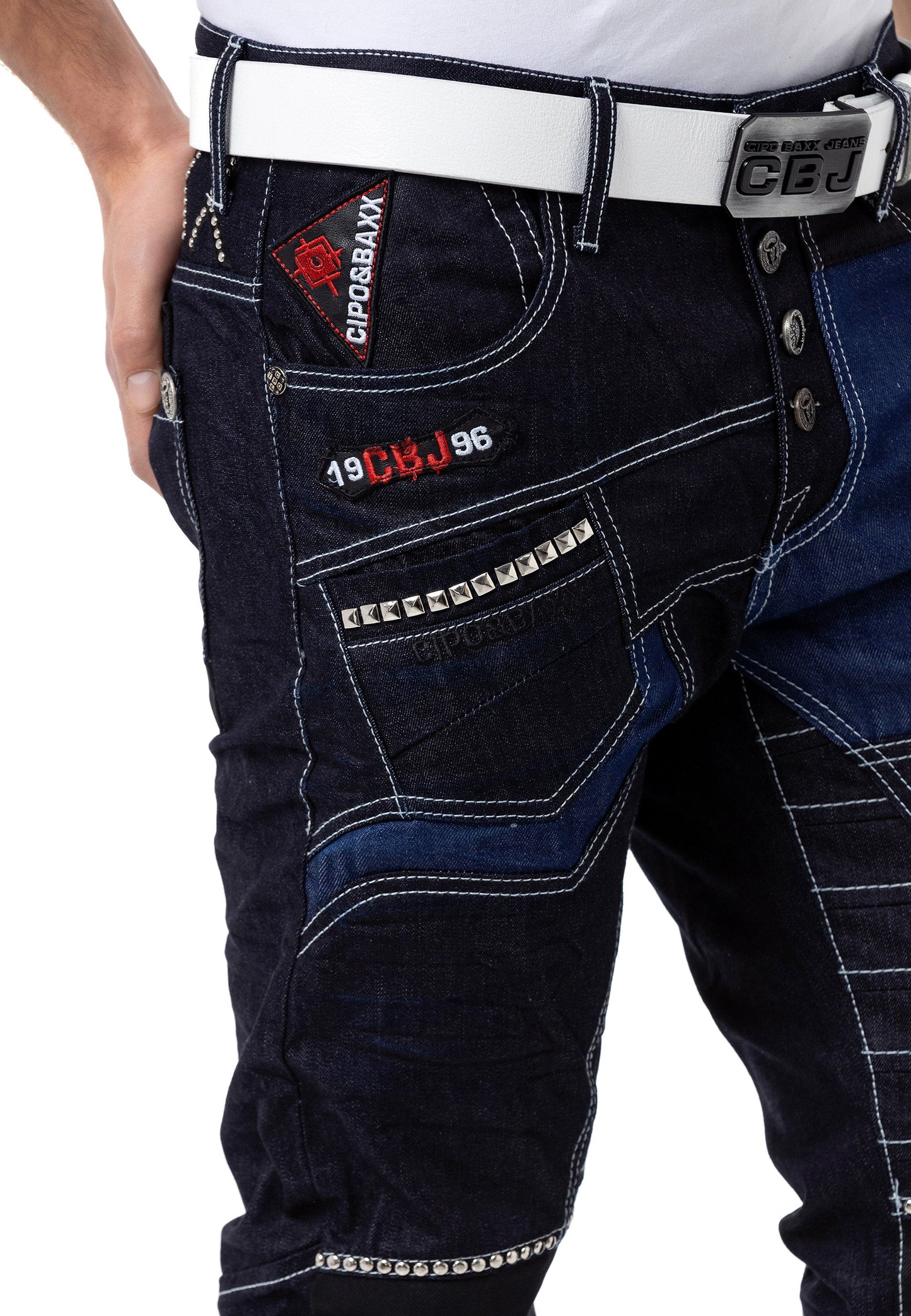 Cipo & Baxx DELTA Herren Jeans Denim CD639