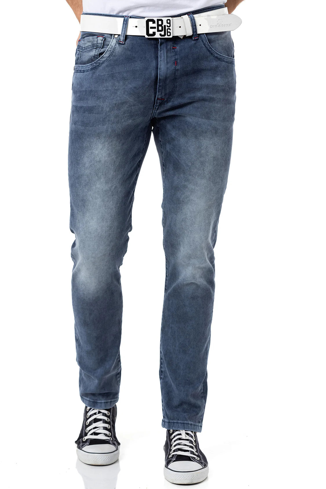 Cipo &amp; Baxx MERAN vaqueros de hombre denim CD811