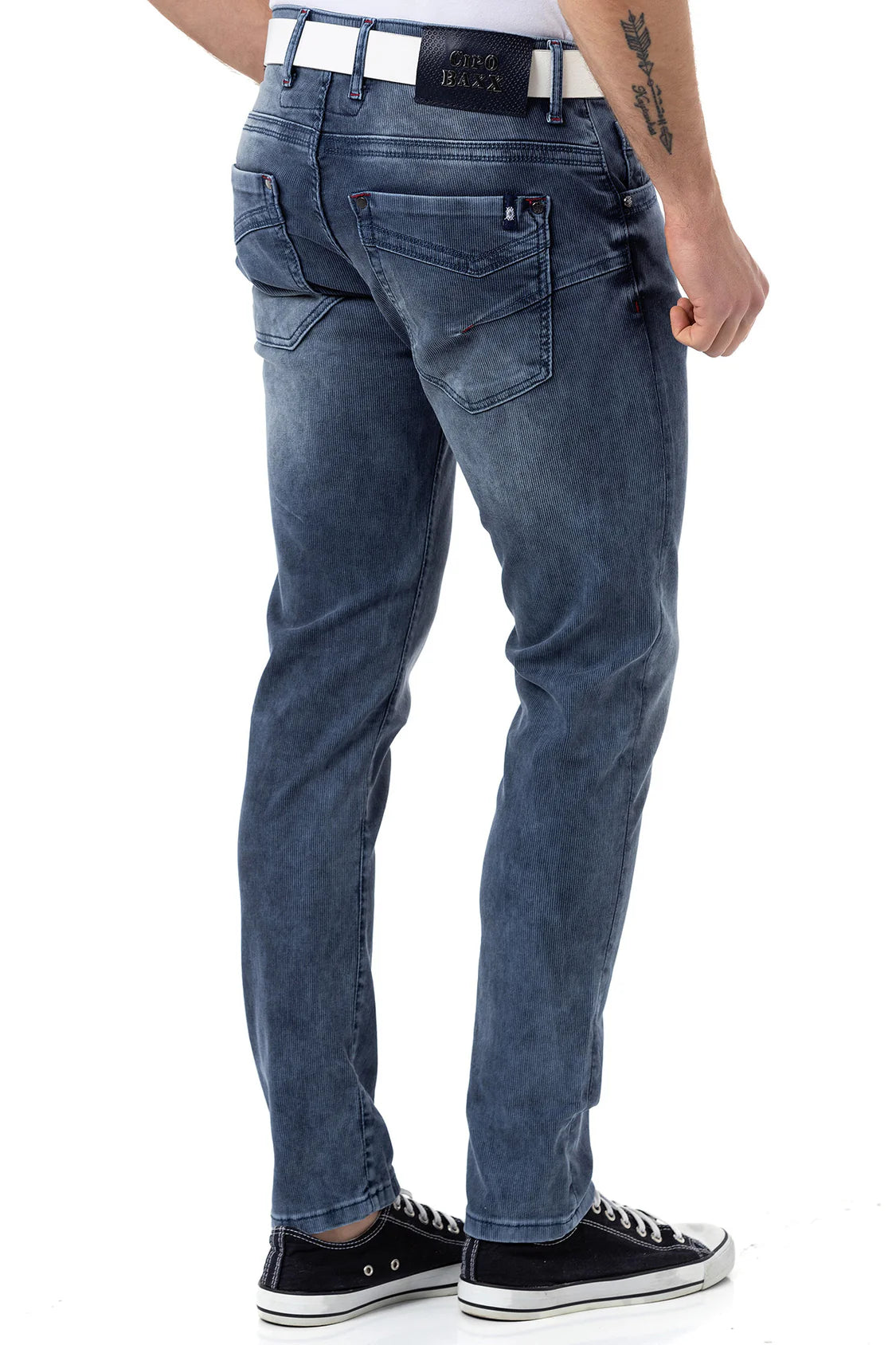 Cipo &amp; Baxx MERAN vaqueros de hombre denim CD811