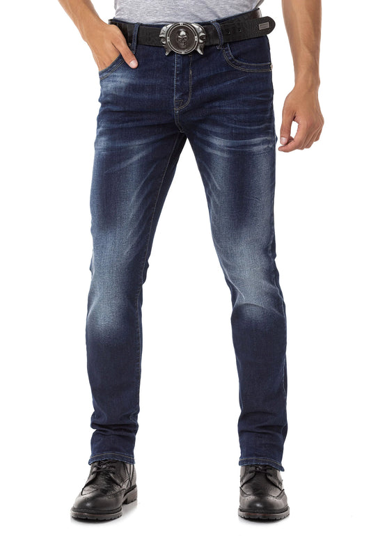 Cipo & Baxx ALAIN Herren Jeans Denim darkblue CD811