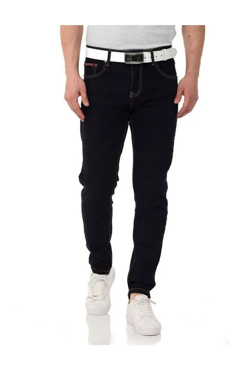 Cipo & Baxx BALMAN Herren Jeans Slim-Fit  black  Denim CD820