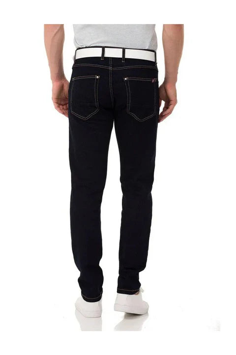 Cipo & Baxx BALMAN Herren Jeans Slim-Fit  black  Denim CD820