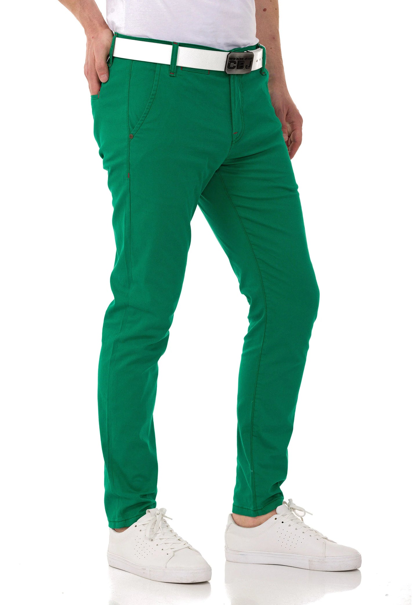 Cipo & Baxx PALMA Herren Jeans Denim grün CD842