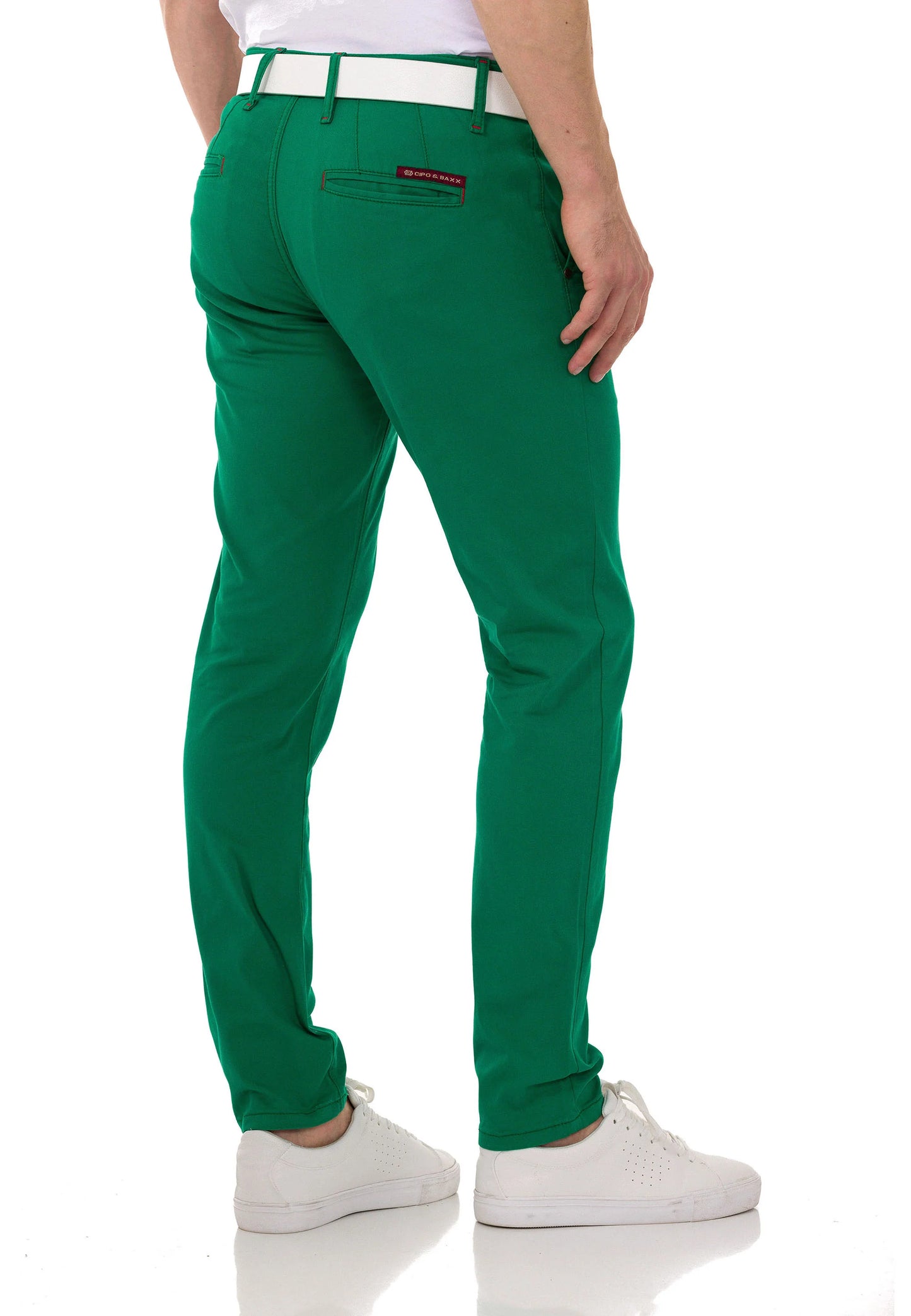 Cipo & Baxx PALMA Herren Jeans Denim grün CD842