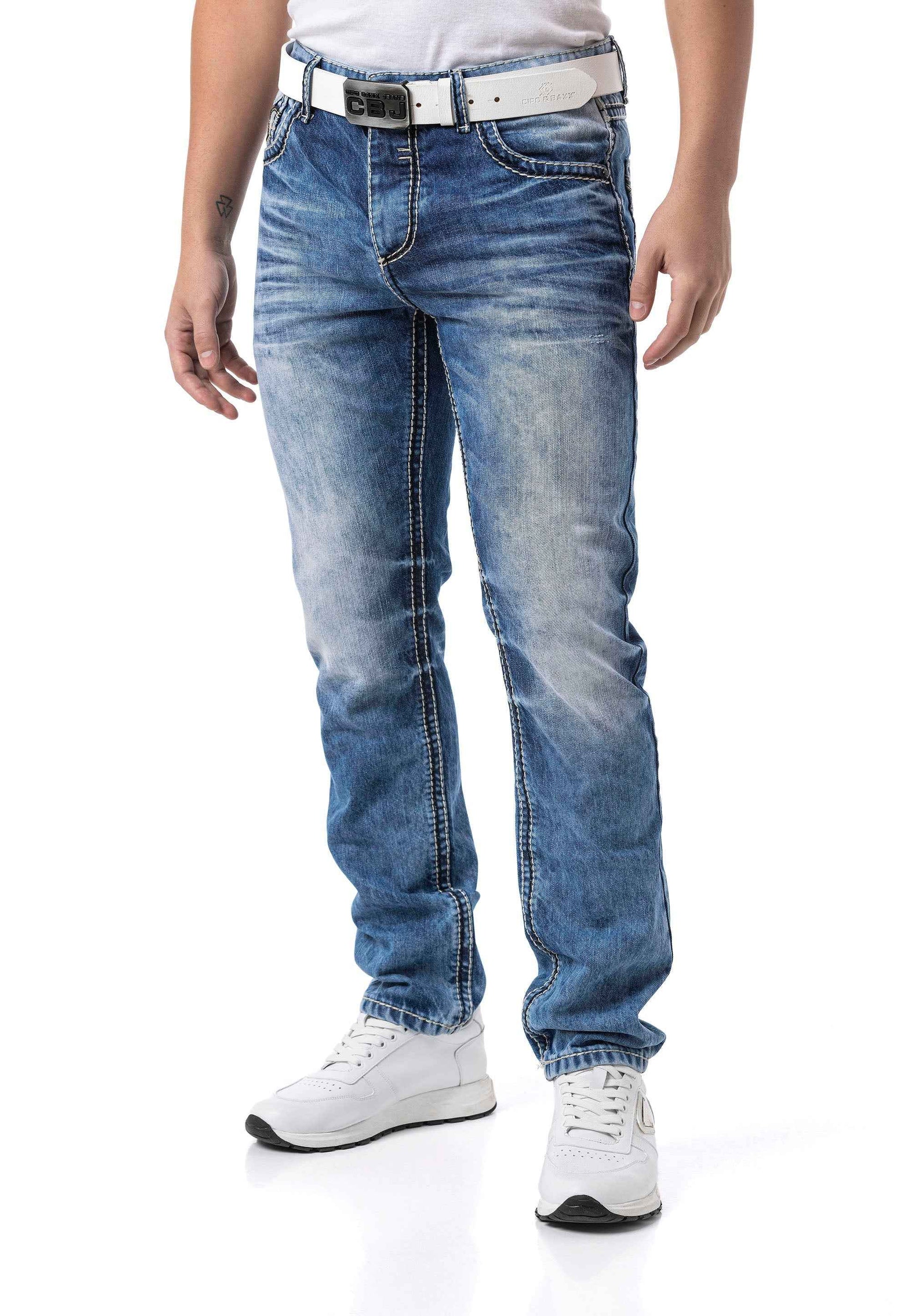 Cipo & Baxx RODEO Herren Jeans blue Denim CD862