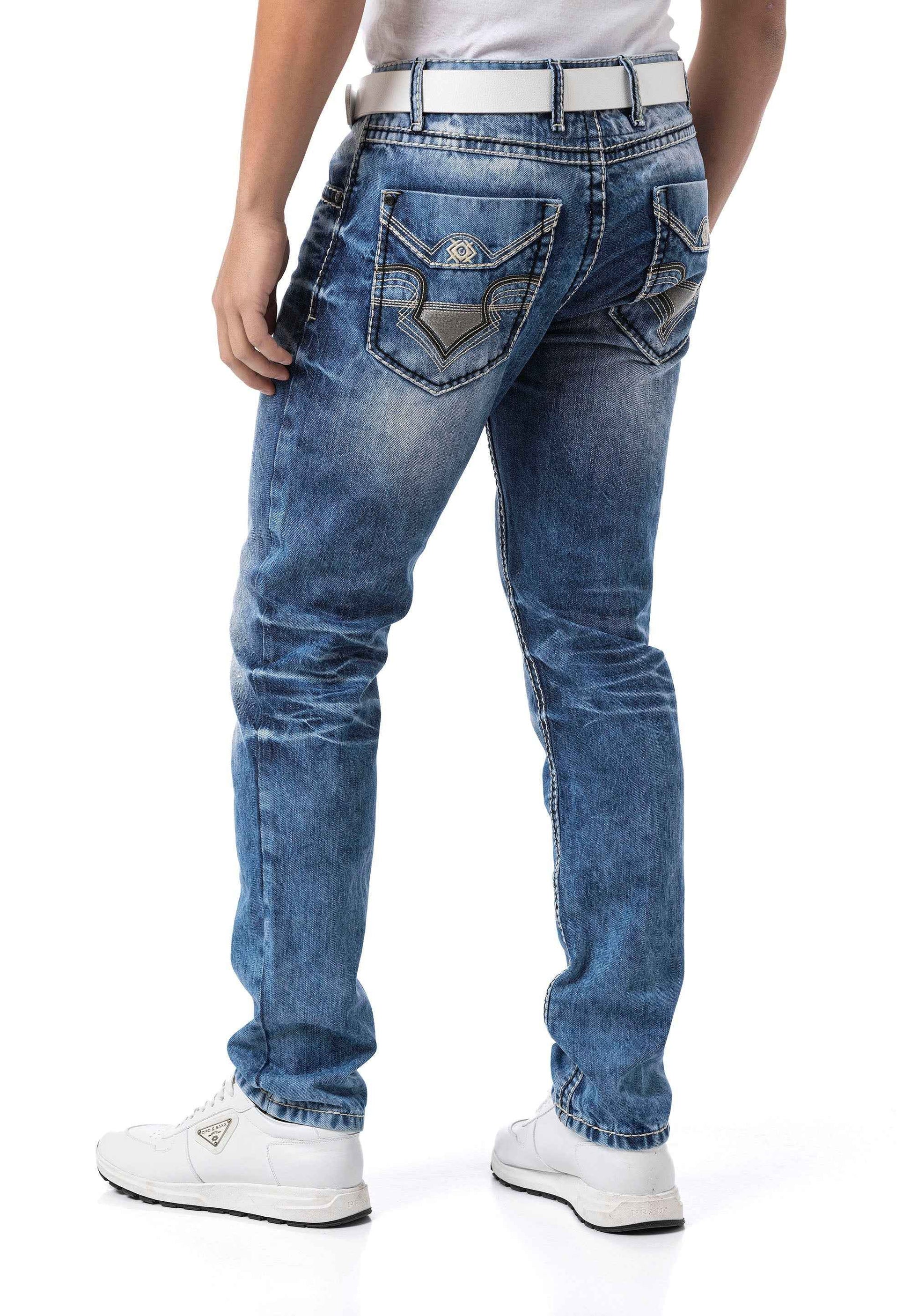 Cipo & Baxx RODEO Herren Jeans blue Denim CD862