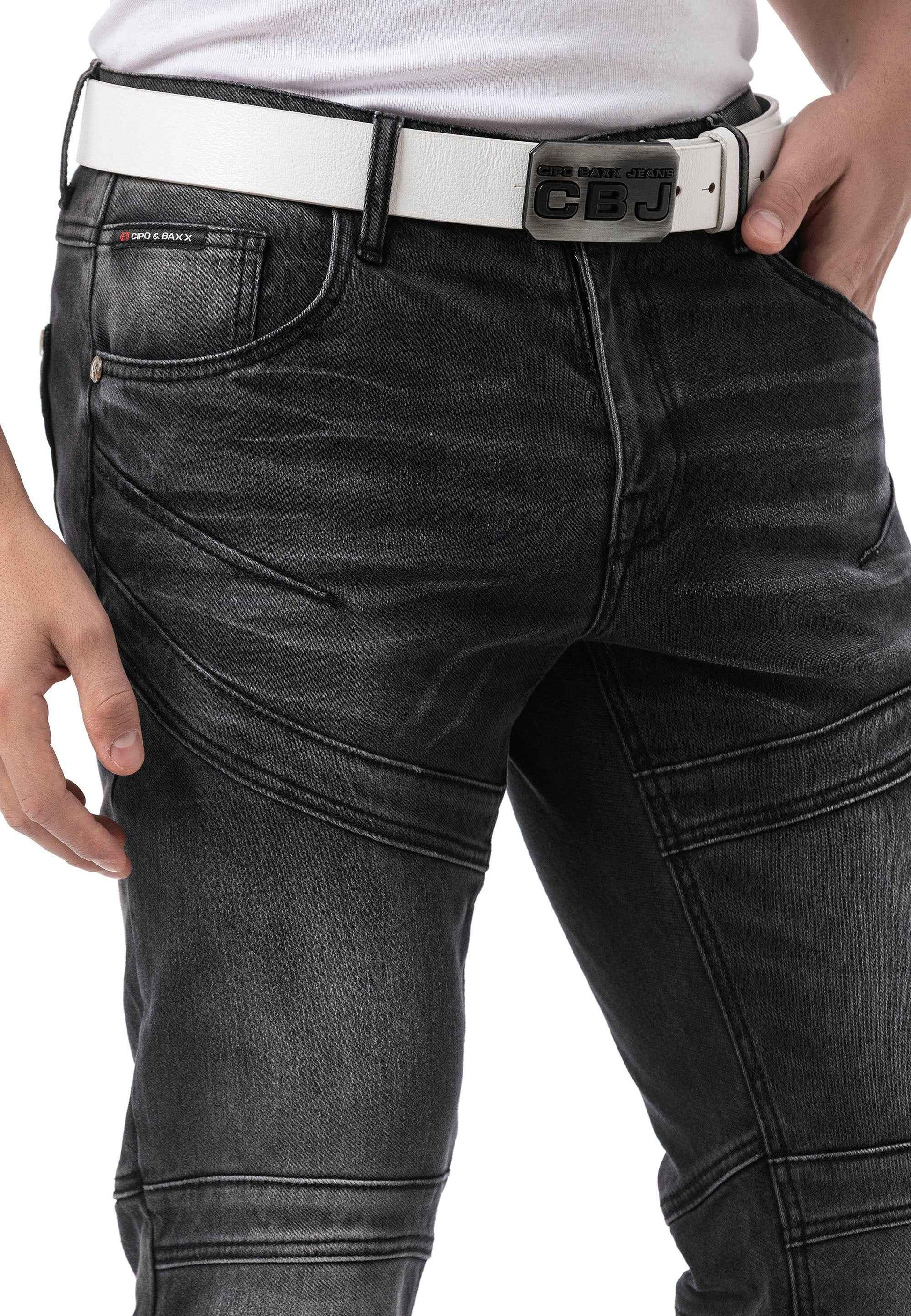Cipo & Baxx MERLO Herren Jeans Denim black CD876