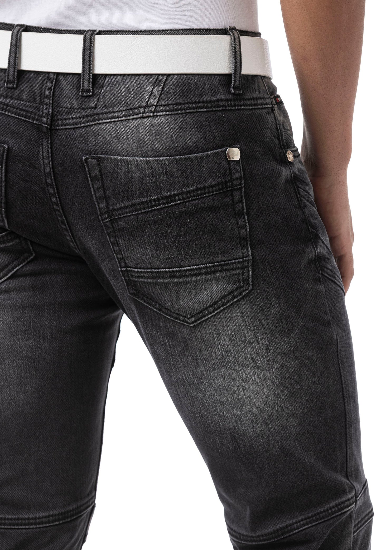 Cipo & Baxx MERLO Herren Jeans Denim black CD876