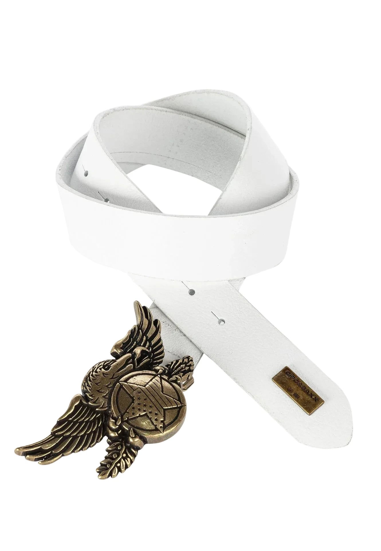 Cipo & Baxx Herren Leder Gürtel CG169 weiss