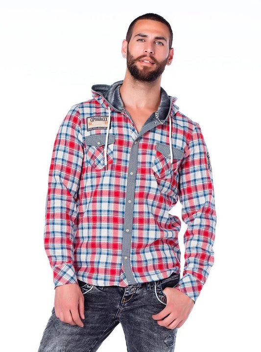 Cipo & Baxx KIEL Herren KapuzenShirt CH128