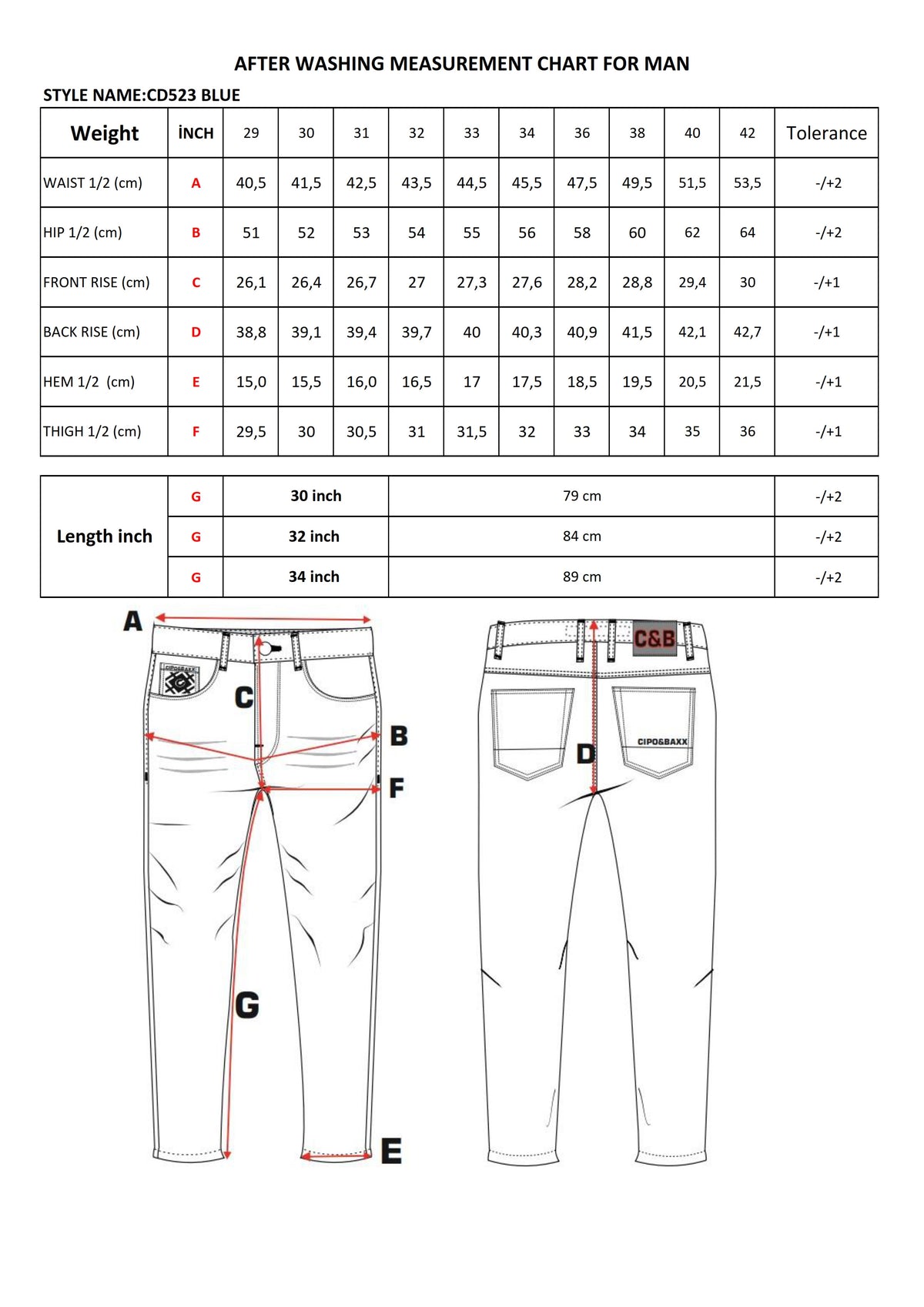 Cipo & Baxx Men's Jeans GROOVE CD523