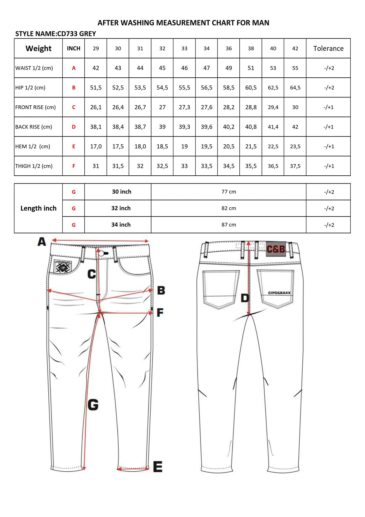 Cipo & Baxx HARRISON Herren Jeans Denim CD733 - Persvision