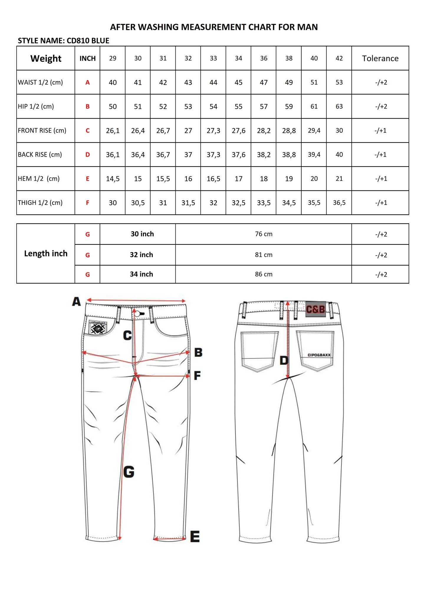 Cipo & Baxx CONOR Herren Jeans Denim CD810