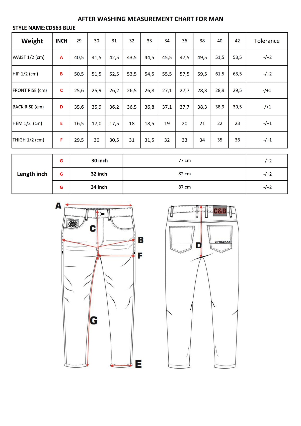 Cipo & Baxx CAMPTON Herren Jeans Denim CD563 - Persvision
