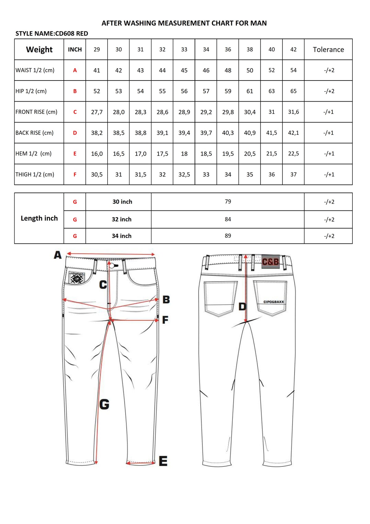 Cipo & Baxx LIAM Herren Jeans Denim CD608 - Persvision