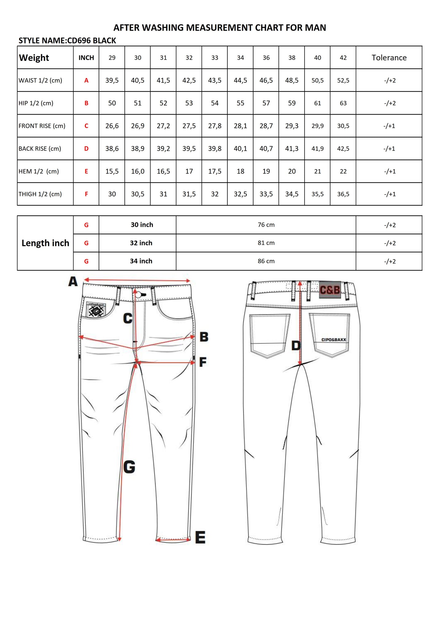 Cipo & Baxx FIBRO Herren Jeans Denim CD696