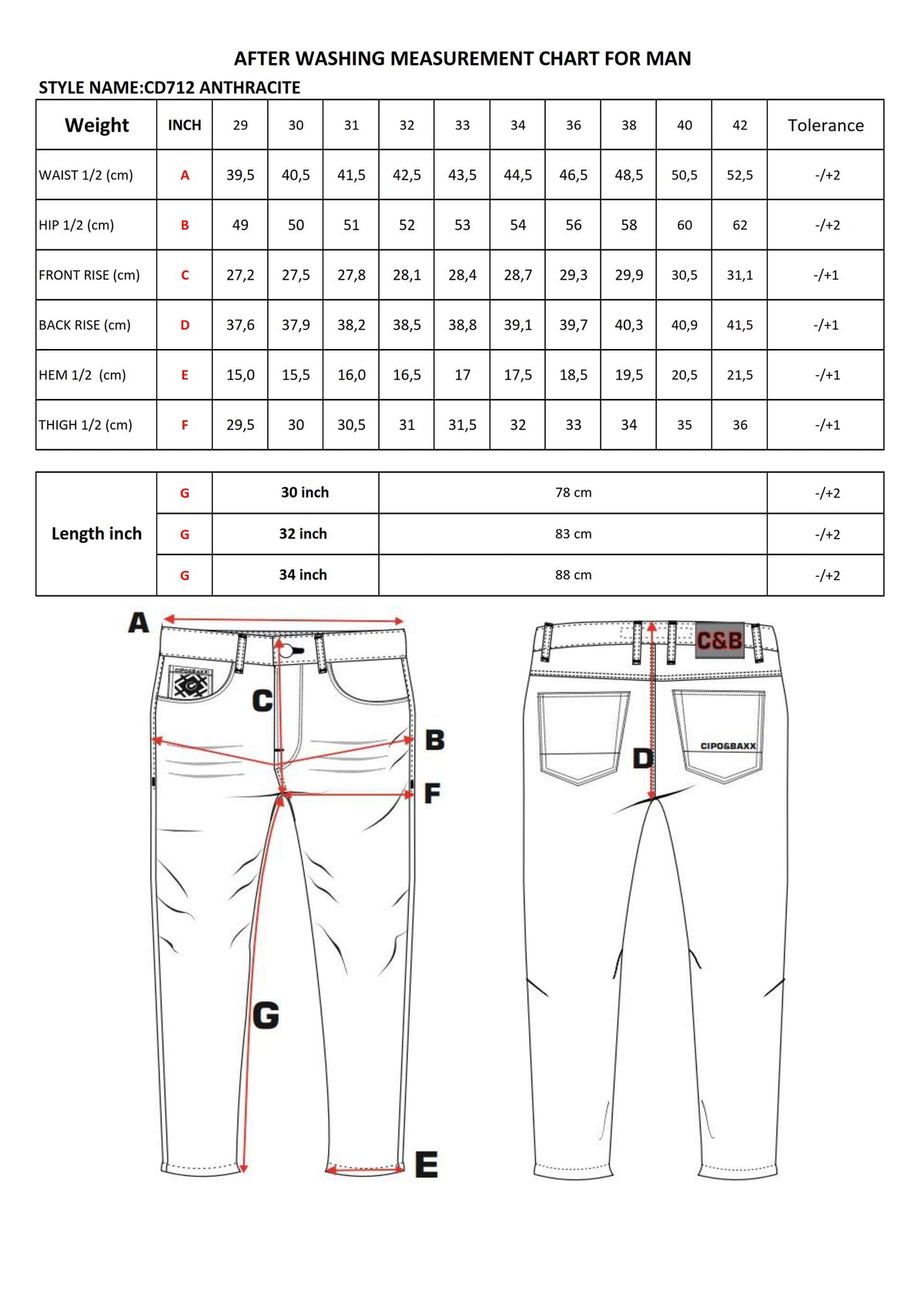 Cipo & Baxx ELEMENT Herren Jeans Denim CD712 - Persvision