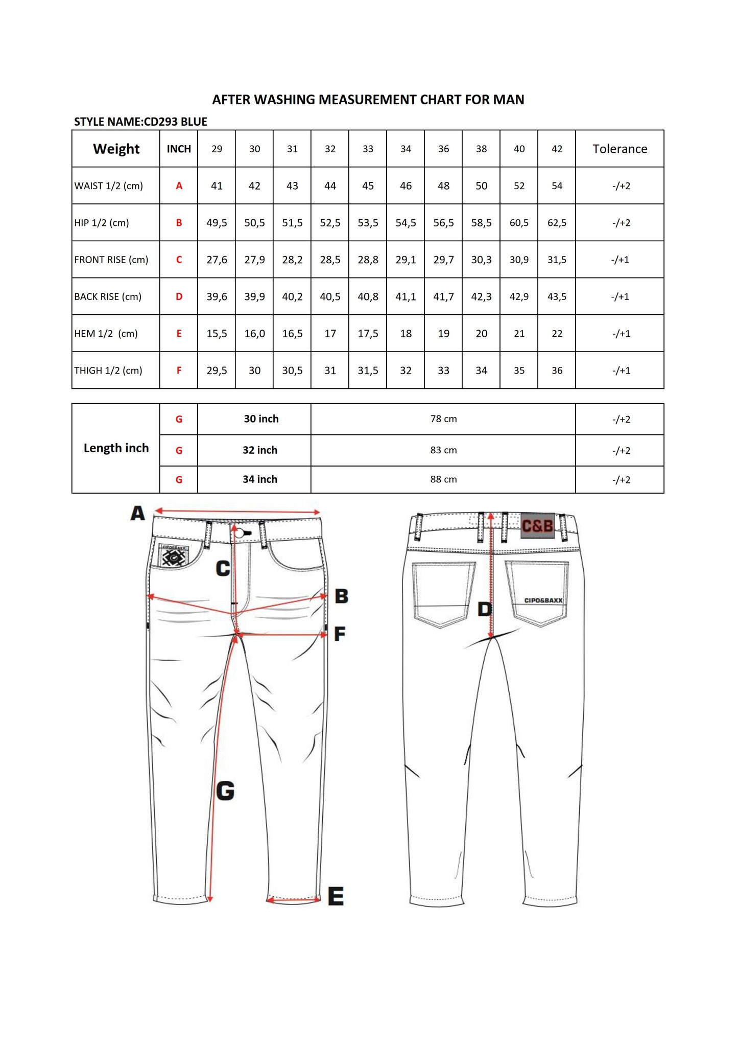 Cipo & Baxx UTAH Herren Jeans Denim CD293