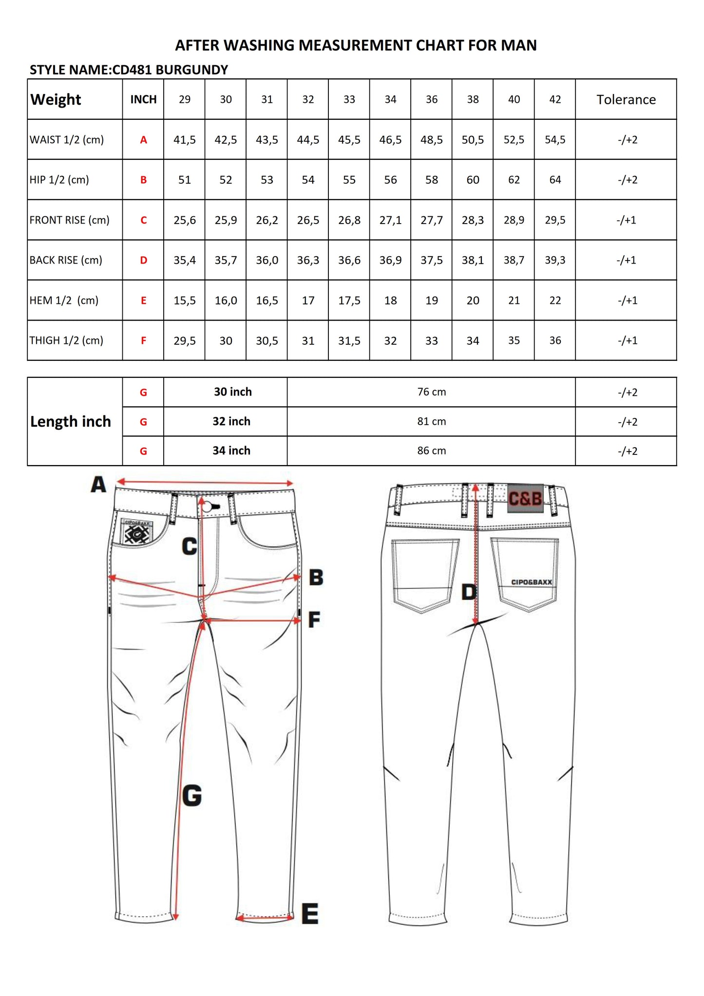 Cipo & Baxx DENVER Herren Jeans Denim CD481