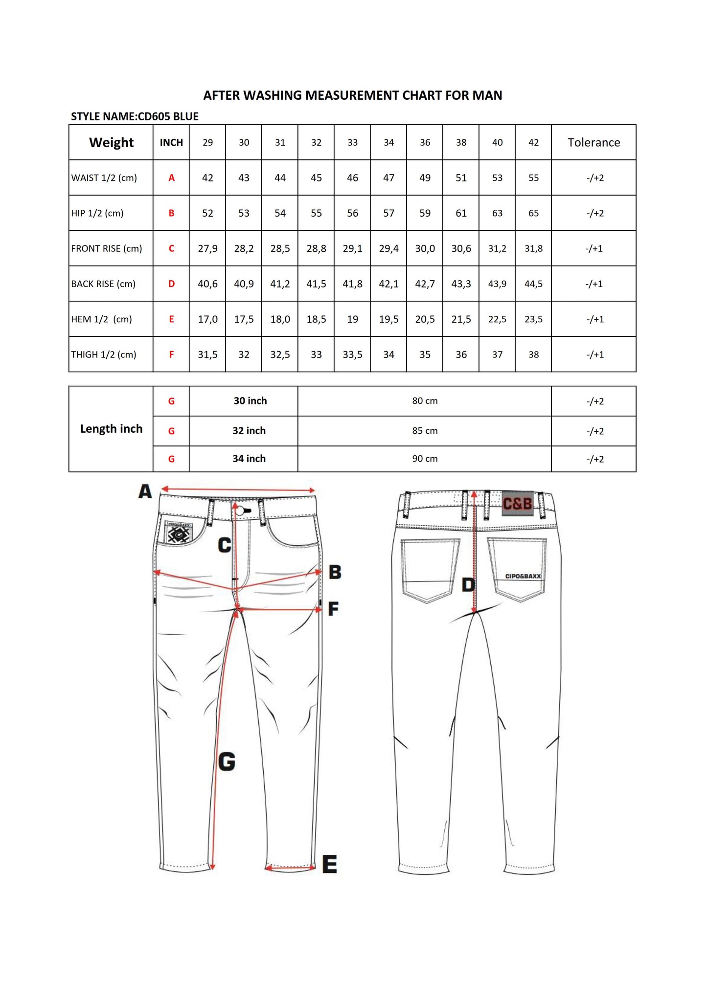 Cipo & Baxx DOPE Herren Jeans Denim CD605