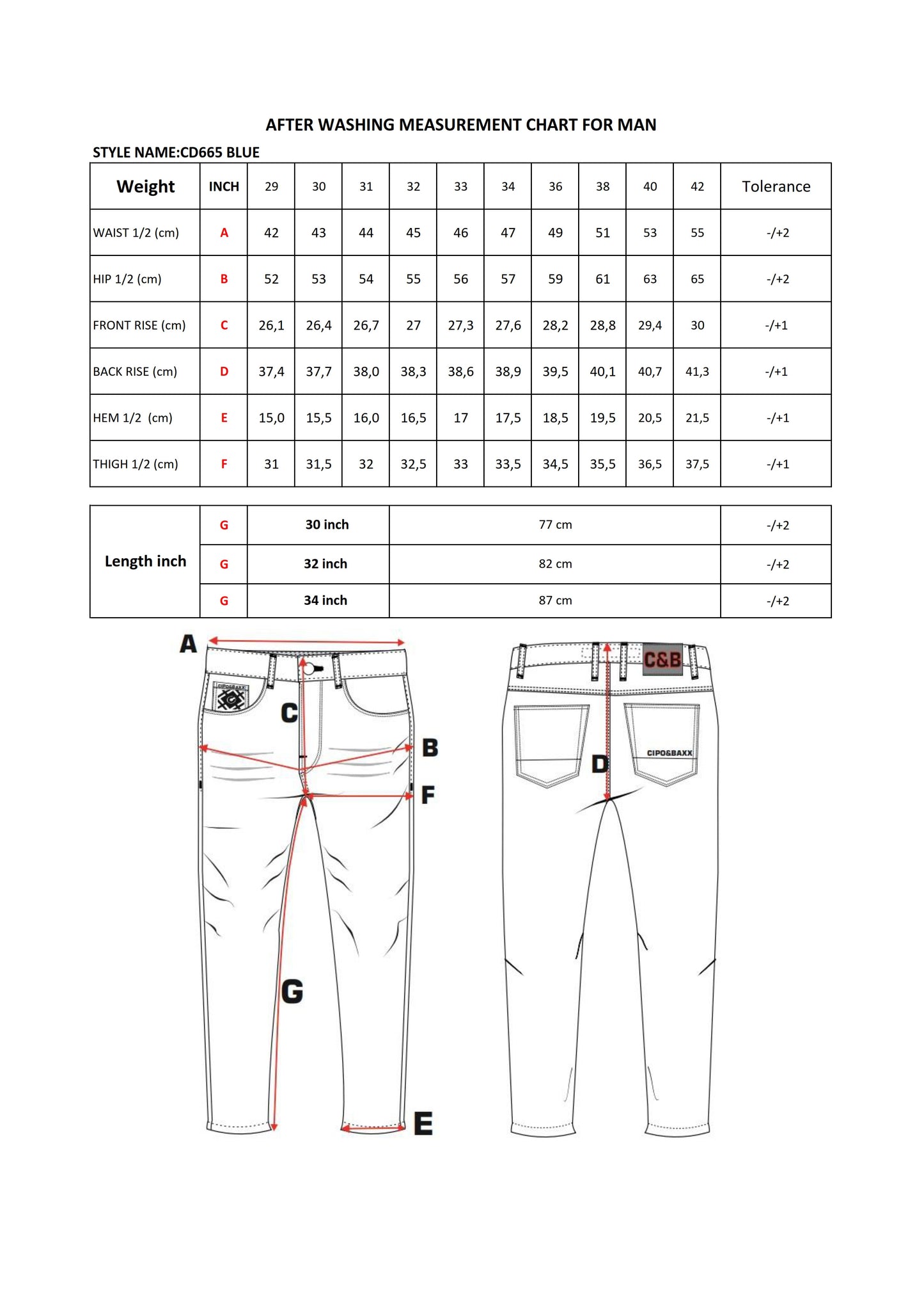 Cipo & Baxx SPLENDID Herren Jeans Denim CD665