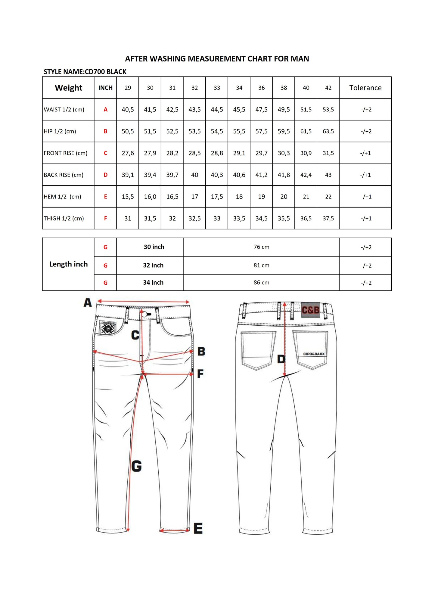 Cipo & Baxx VEX Herren Jeans Denim CD700