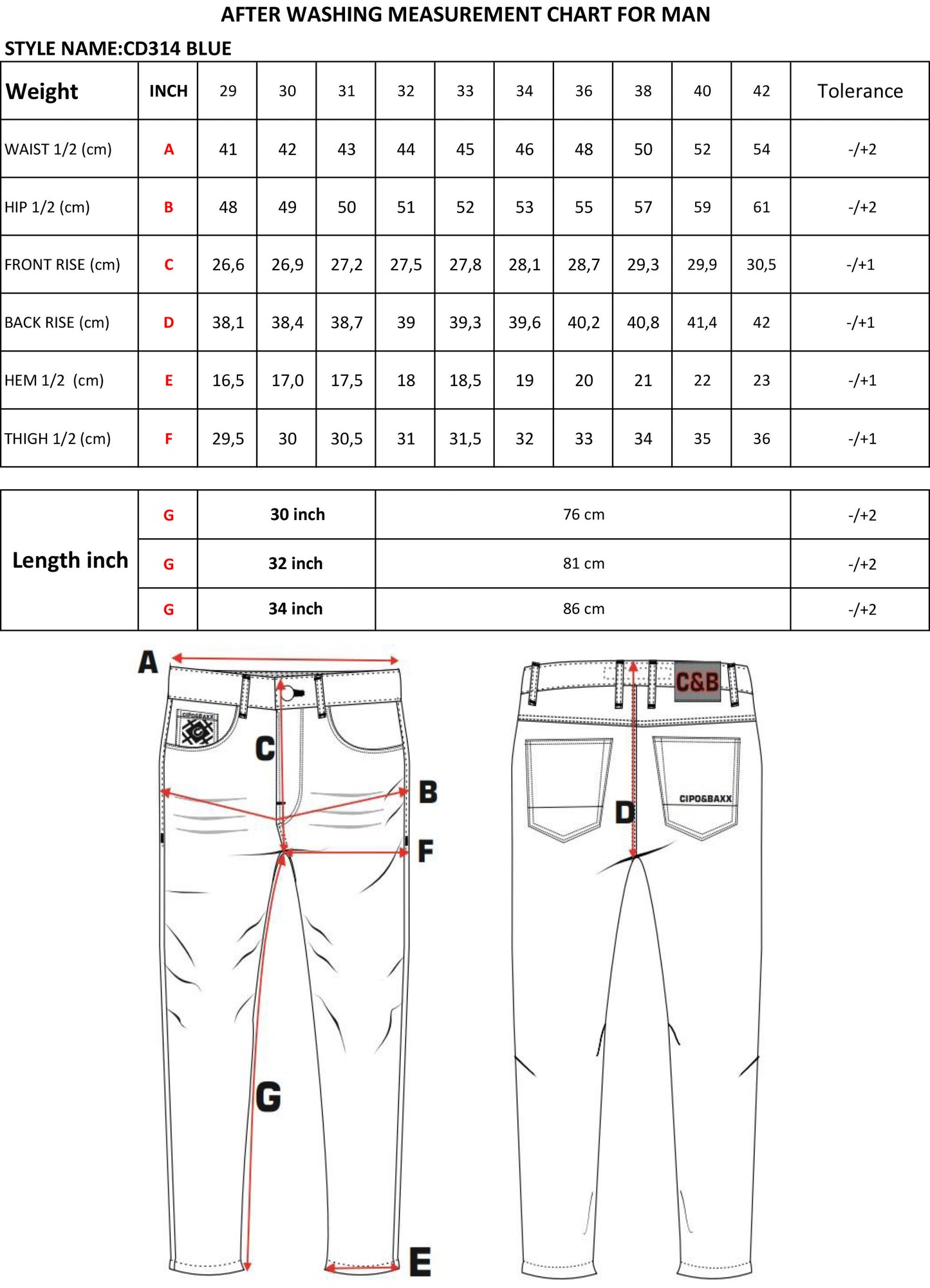 Cipo & Baxx TYLER Herren Jeans Denim CD314