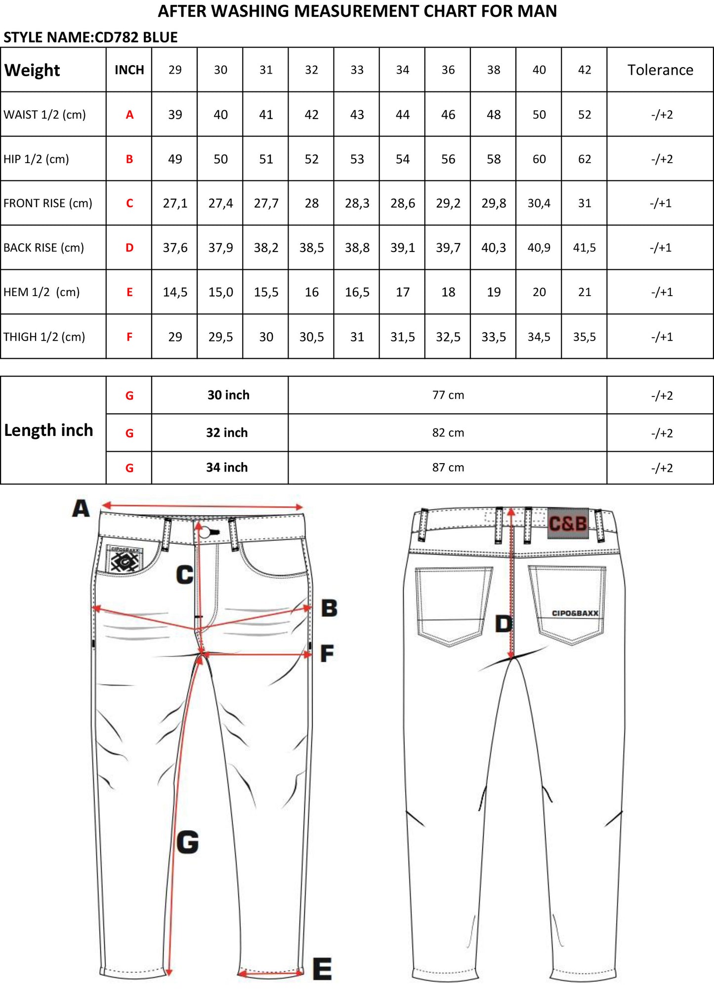 Cipo & Baxx JEAN Herren Jeans Denim CD782
