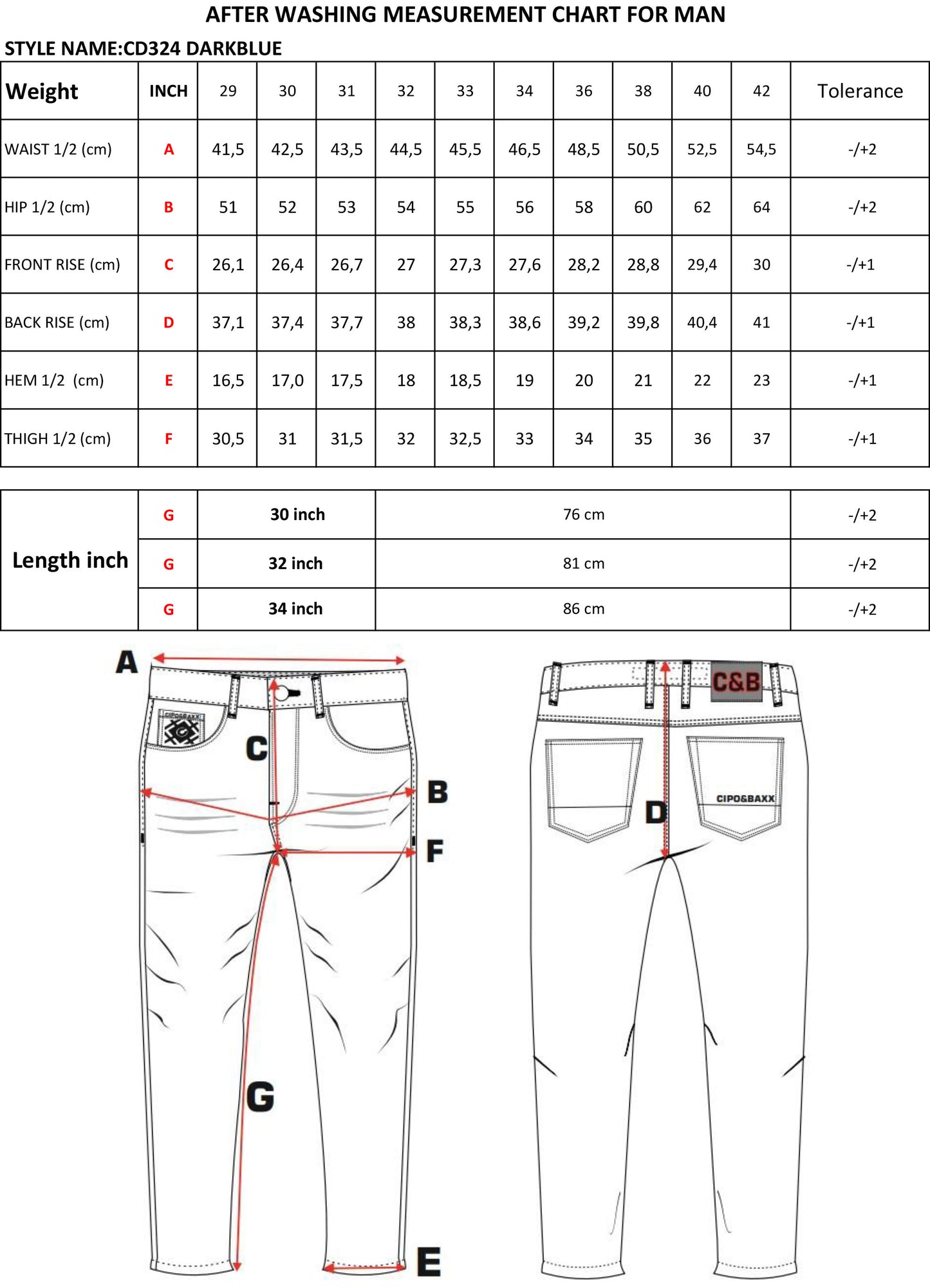Cipo & Baxx ARMORIAL Herren Jeans Denim CD324