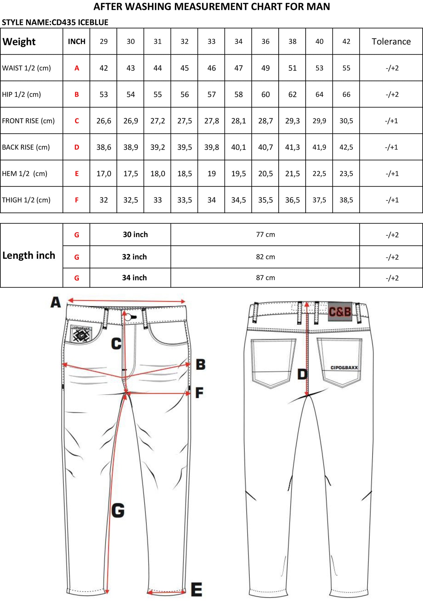 Cipo & Baxx LAMAR Herren Jeans Denim CD435