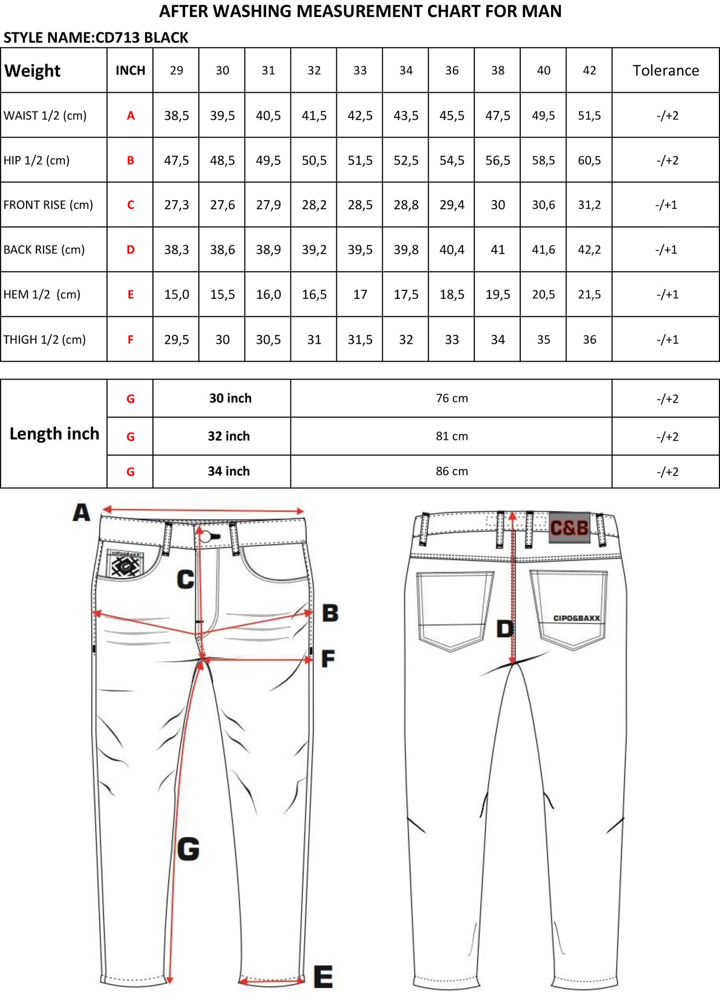 Cipo & Baxx TROY Herren Jeans Denim CD713