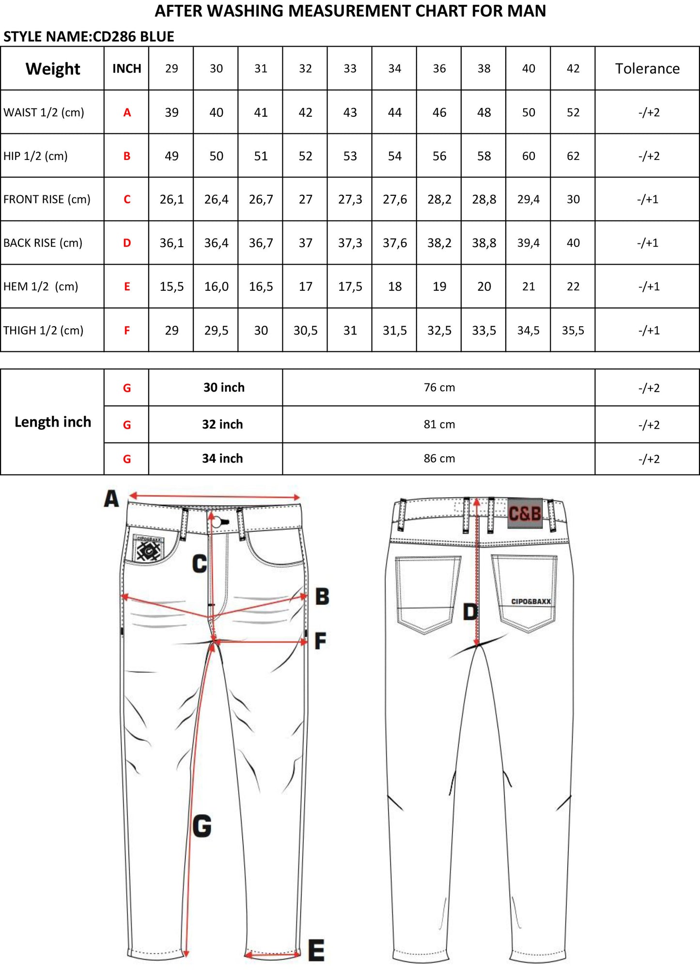 Cipo & Baxx LUMEN Herren Jeans Denim CD286