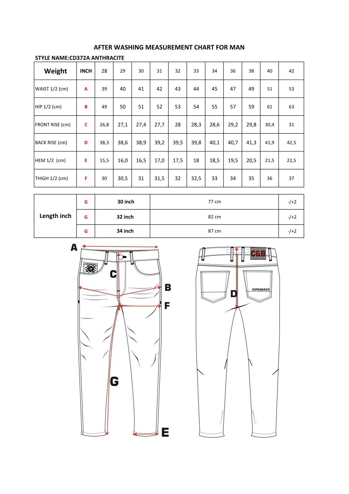 Cipo & Baxx Herren Jeans BOND CD319A