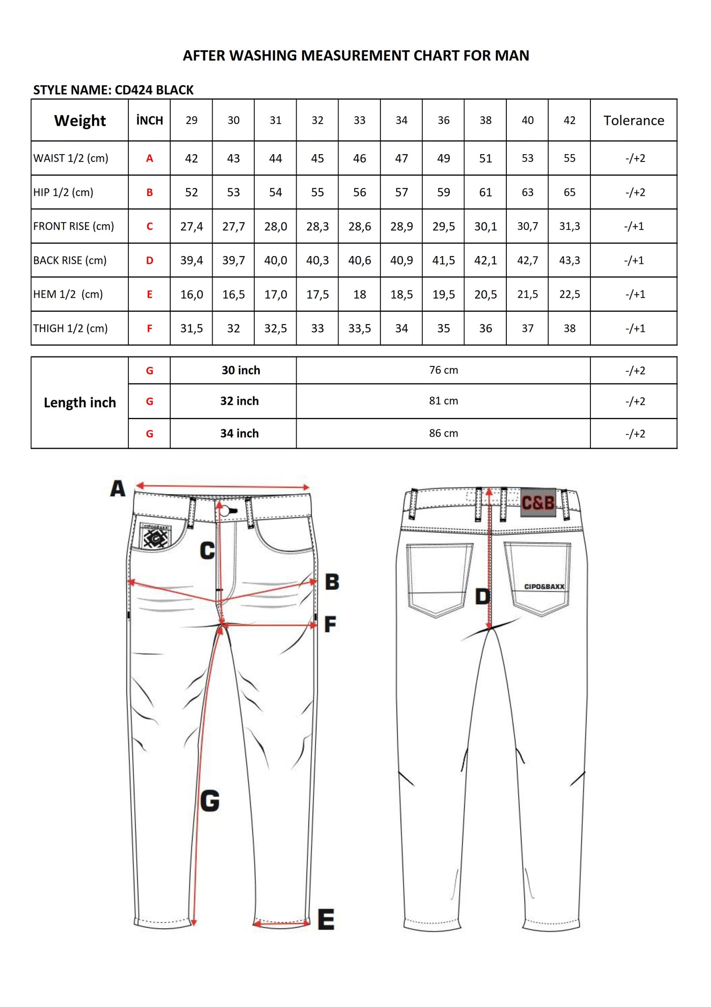 Cipo & Baxx BOZEN Herren Cargo Jeans CD424