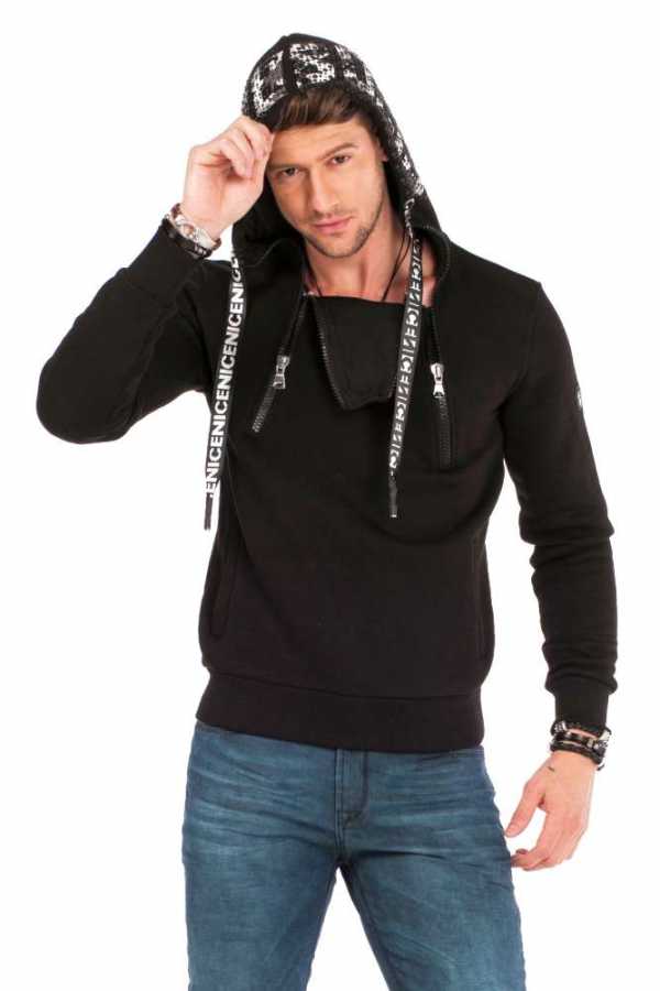 Cipo &amp; Baxx COLTON men's hooded sweatshirt CL302