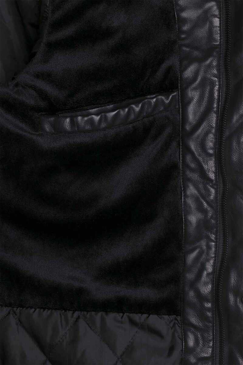 Cipo & Baxx SIRO Herren Ledermantel CM148
