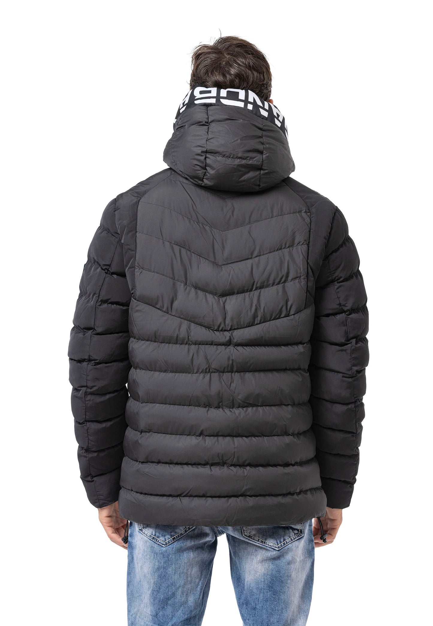 Cipo & Baxx ELIAS Herren Steppjacke black CM185