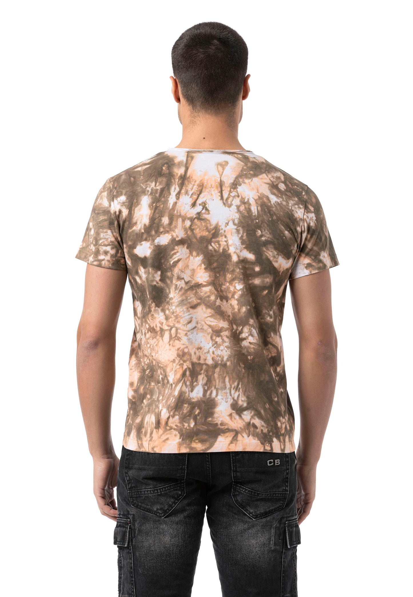 Cipo & Baxx ROAD Herren T-Shirt braun CT804