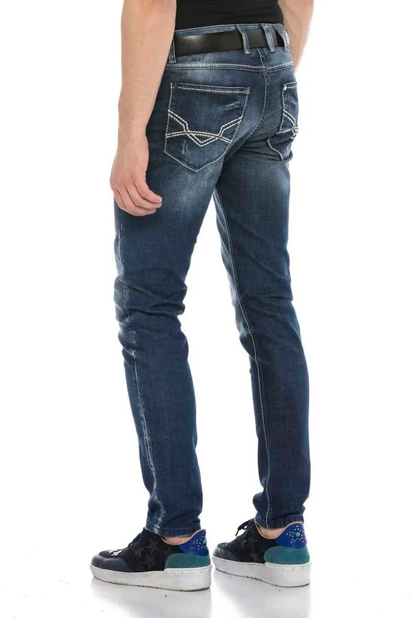 Cipo &amp; Baxx CONNECT men's jeans denim CD555
