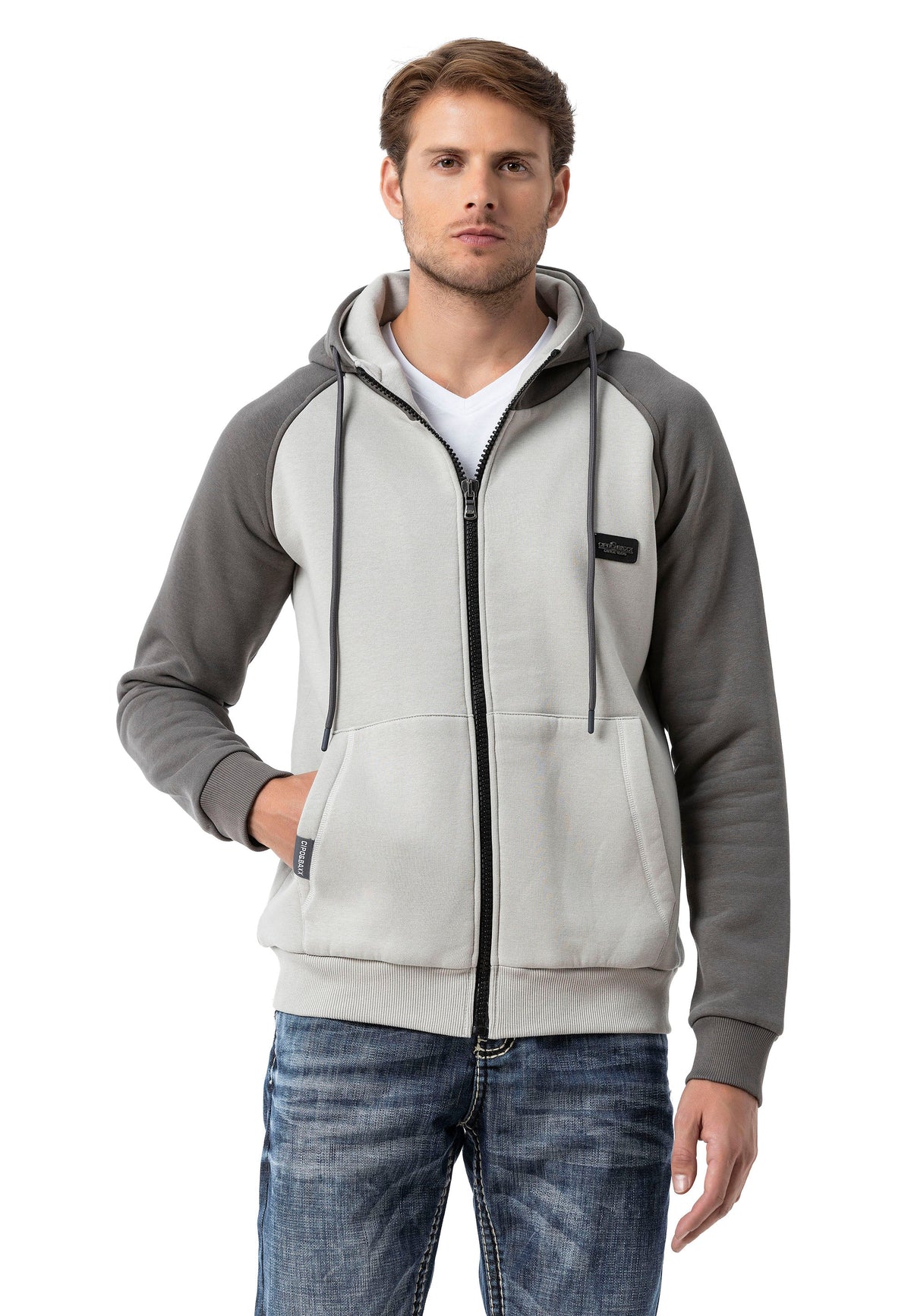 Cipo & Baxx ENRICO Herren Sweatjacke CL579