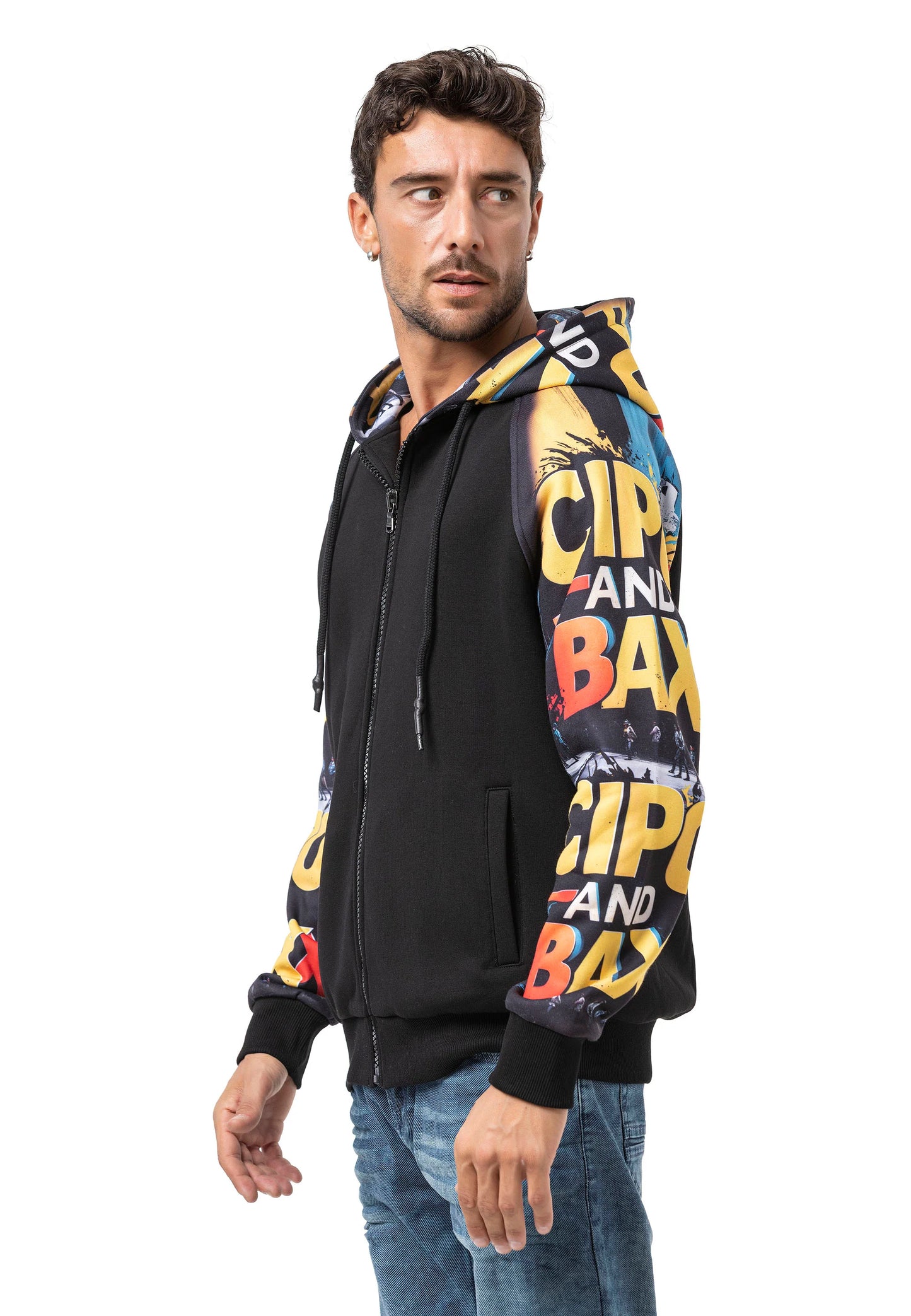 Cipo & Baxx METRO Herren Kapuzen Hoodi Sweatshirt CL589