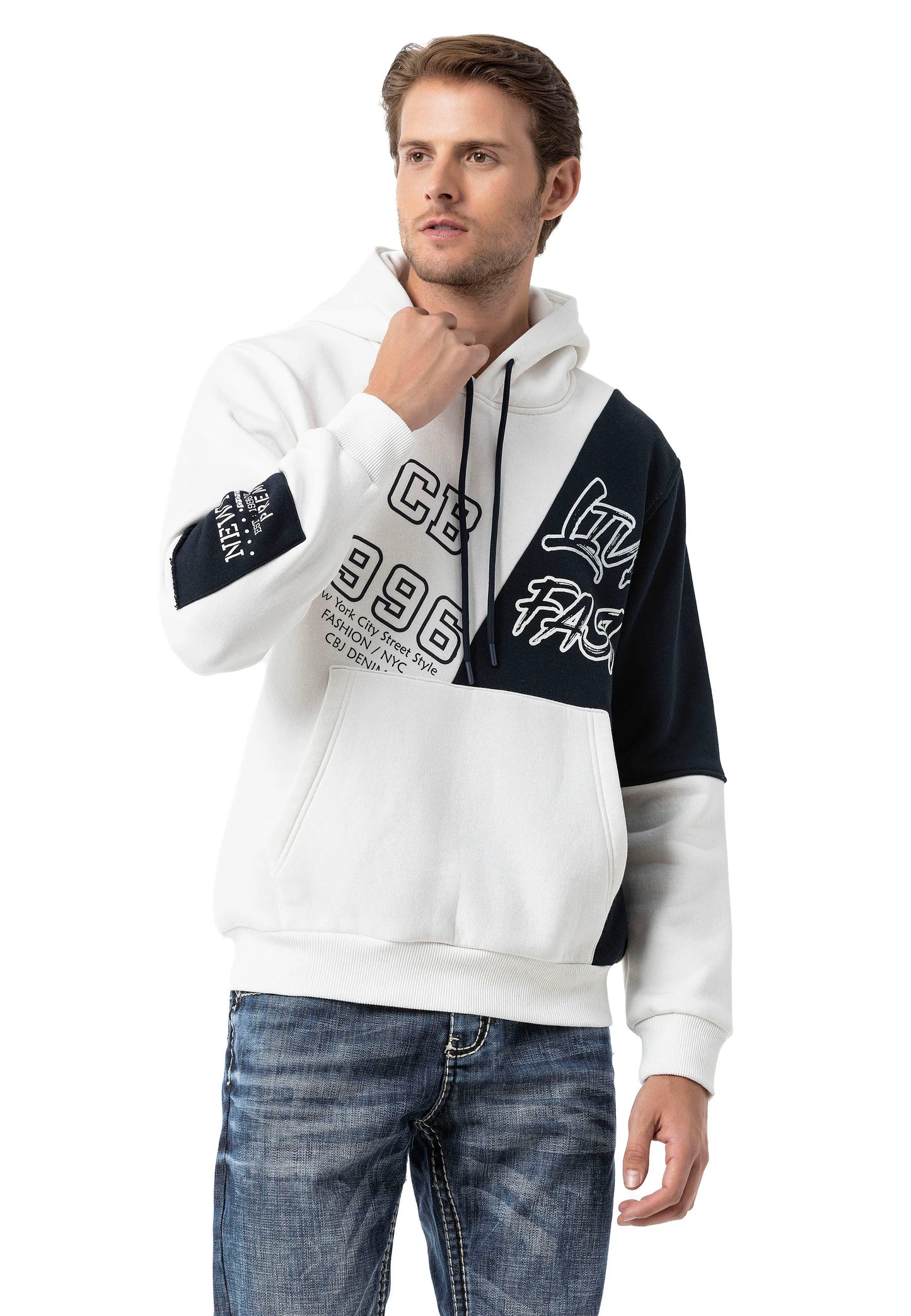 Cipo & Baxx PINA Herren Kapuzen Hoodi Sweatshirt CL573