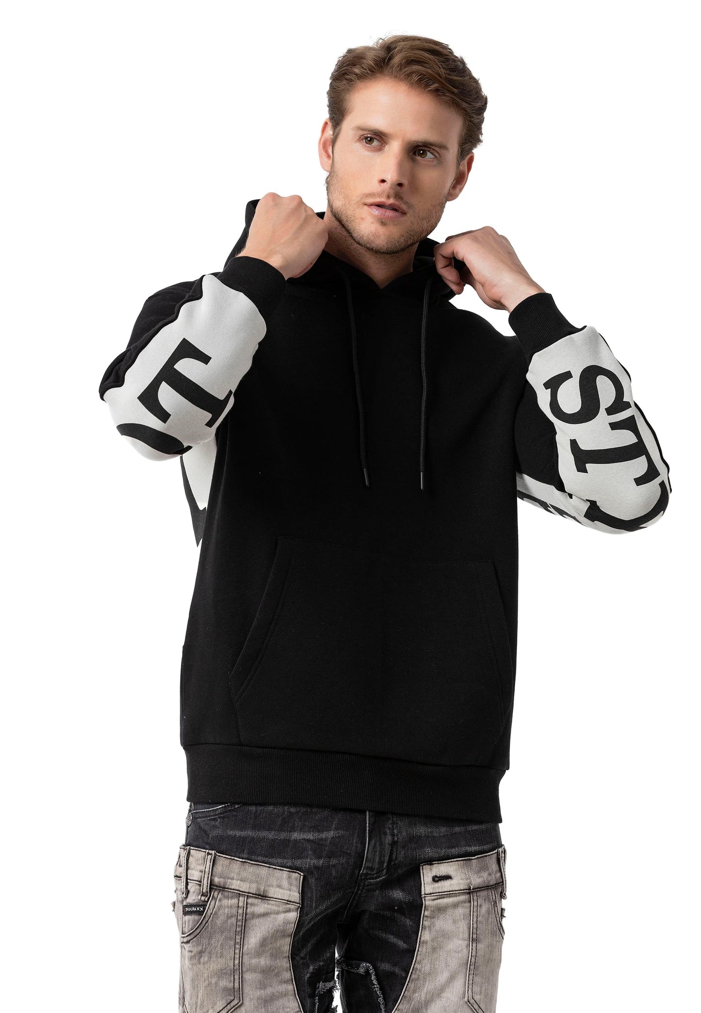 Cipo & Baxx ZERA Herren Kapuzen Hoodi Sweatshirt CL578