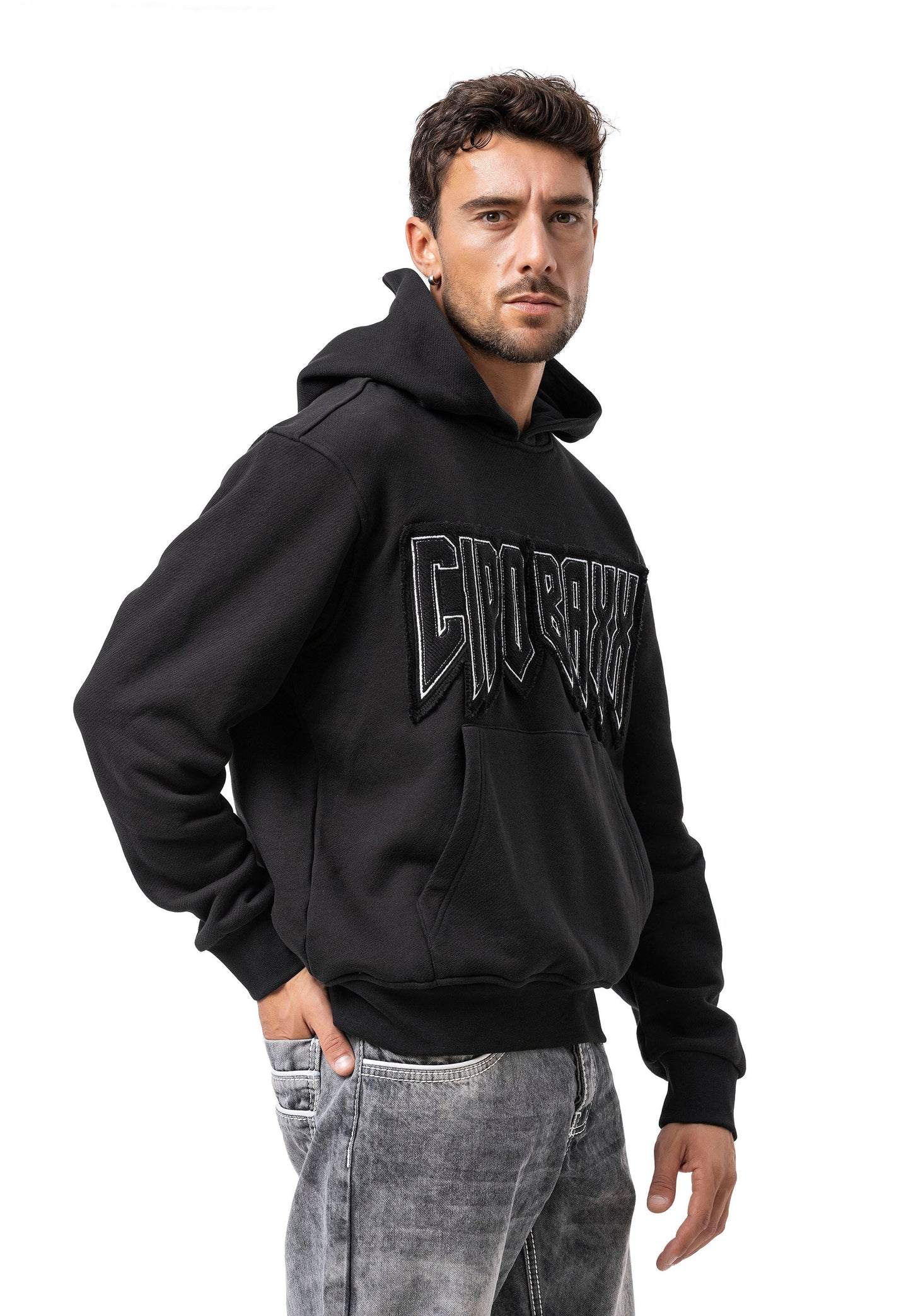 Cipo & Baxx ZAID Herren Kapuzen Hoodi Sweatshirt CL560