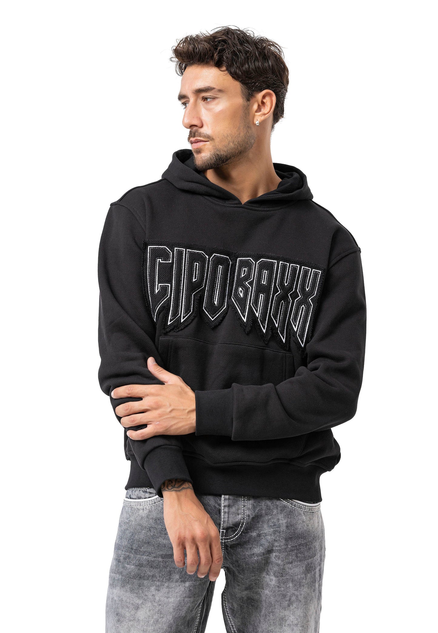 Cipo & Baxx ZAID Herren Kapuzen Hoodi Sweatshirt CL560